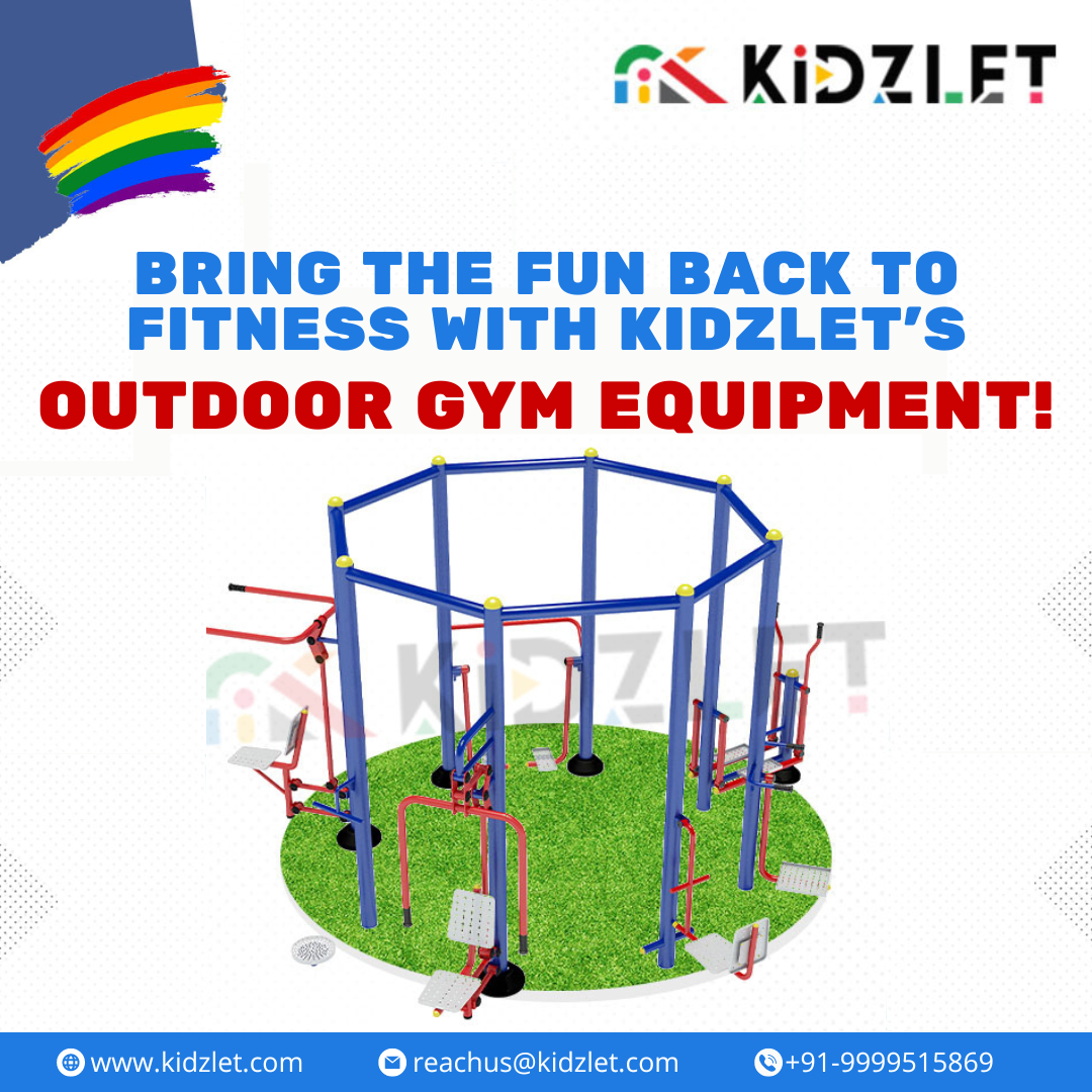 Bring the Fun Back to Fitness with Kidzlet's Outdoor Gym Equipment!