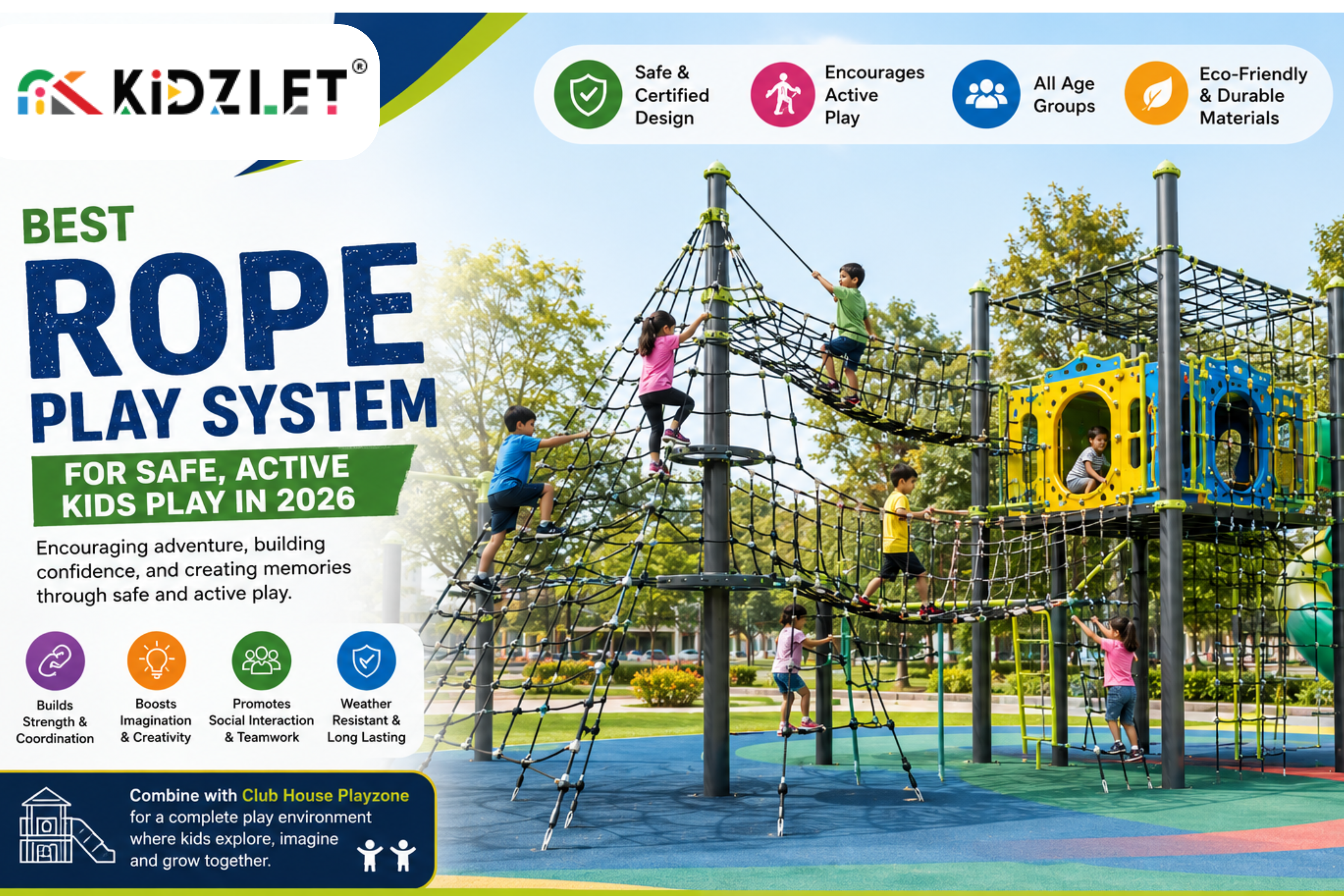 Best Rope Play System for Safe, Active Kids Play in 2026