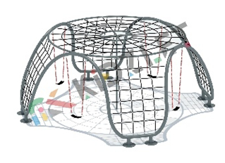 Rope Climber & Swing Combo - KPRP-41 In Ganderbal